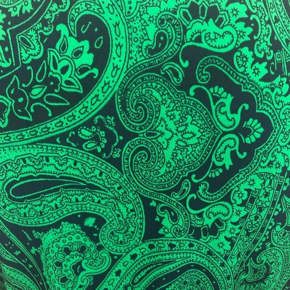 Michael Kors Paisley Surpluce Faux Wrap Dress - Picture 8 of 11